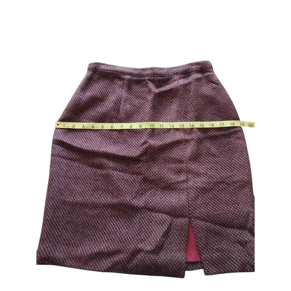 Vintage Ice Cube by Michael Wool (70%) Blend 2 Piece Blazer & Skirt Suit Size 10 - Picture 16 of 16